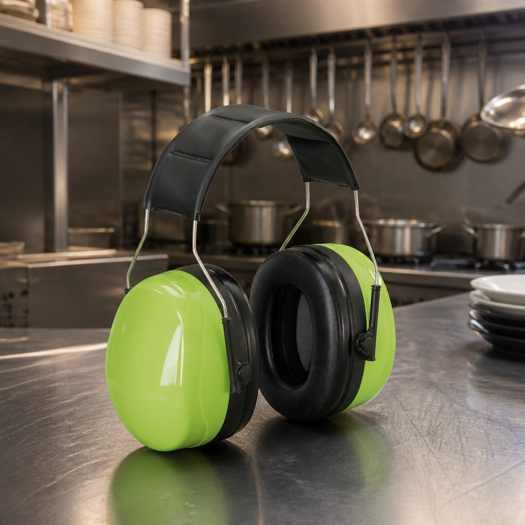 High-Performance Commercial Ear Defenders with SNR 31 Rating