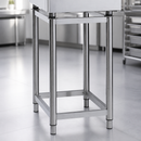 Commercial Oven Stand with Trayslides 800mm Stainless Steel