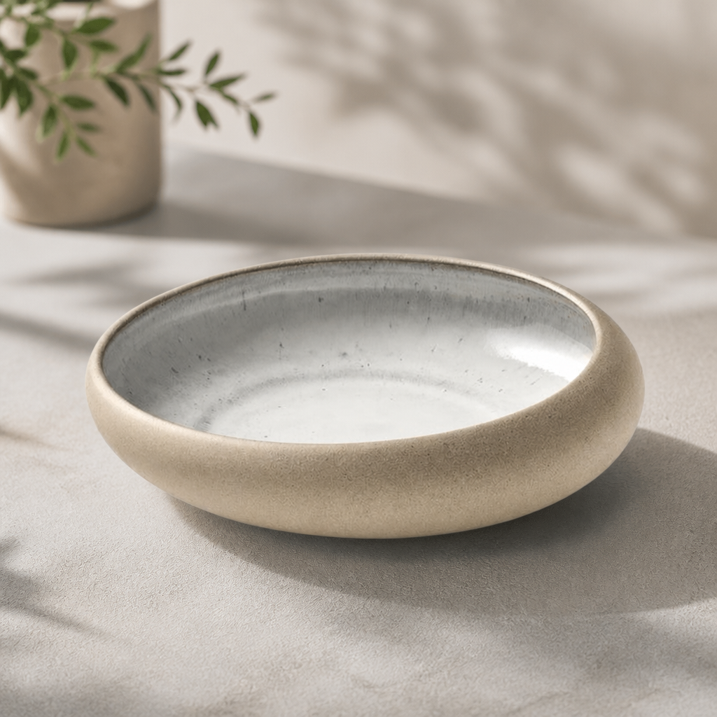 Commercial Deep Coupe Plates 170mm Pack of 6 Stoneware