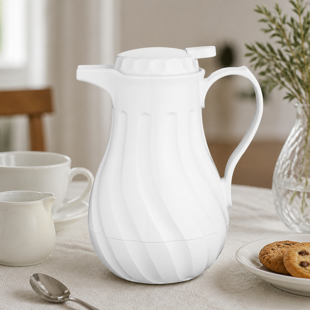 Commercial Insulated Swirl Jug 0.5Ltr Milk Dispenser