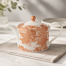 Crushed Velvet Teapot 500ml Commercial Catering Equipment