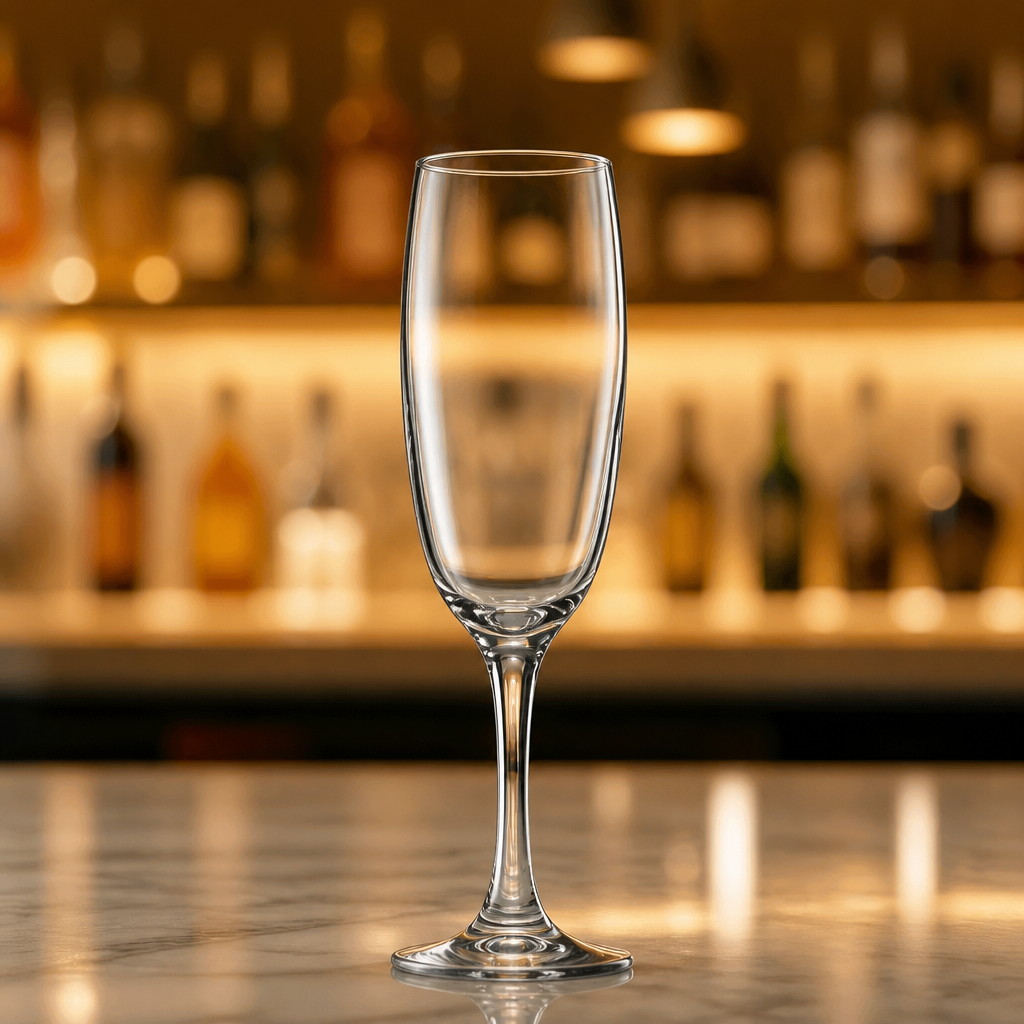 Commercial Champagne Glasses 210ml Clear 24 Pack