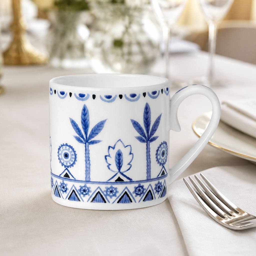 Commercial Coffee Can Coupe 100ml Hand-Decorated 12 Pack