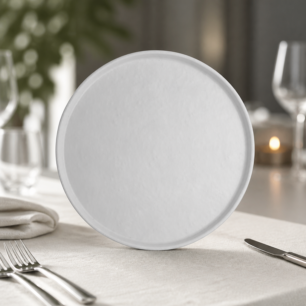 Commercial Round Melamine Plates 273mm 12 Pack