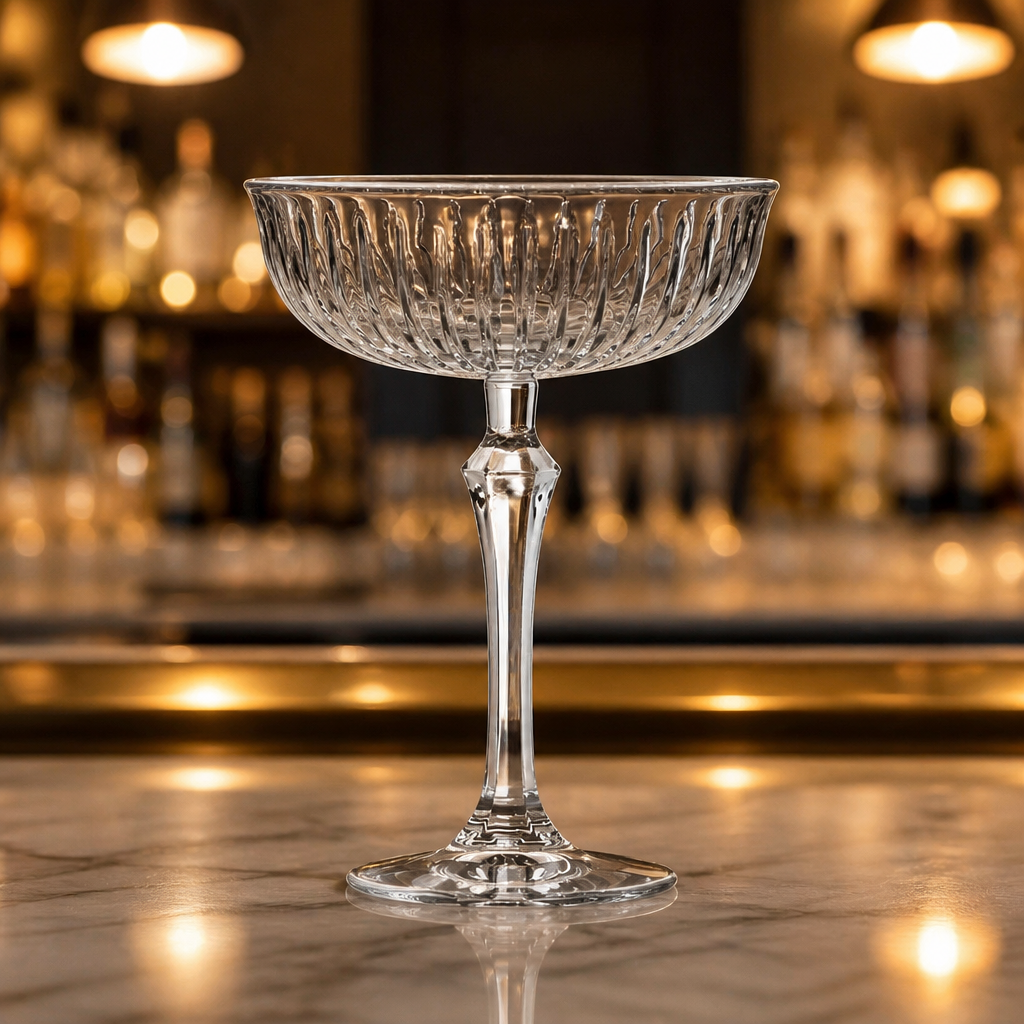 250ml Commercial Coupe Glasses - Set of 8 Elegant Drinkware