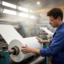 Premium Double-Sided Adhesive Splicing Tape with Tissue Paper Backing and High-Performance Acrylic Adhesive for Precision Applications