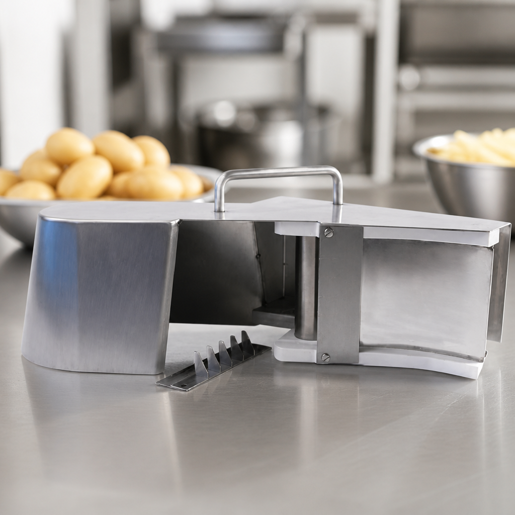 Commercial Potato Chipper Knife Block Assembly 17 x 21mm