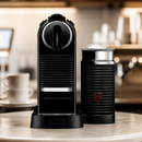 Pod Coffee Machine with Automatic Milk Frother and 1.71 kW Power