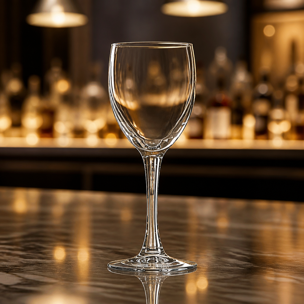 Pack of 24 Commercial Toughened Wine Glasses 230ml