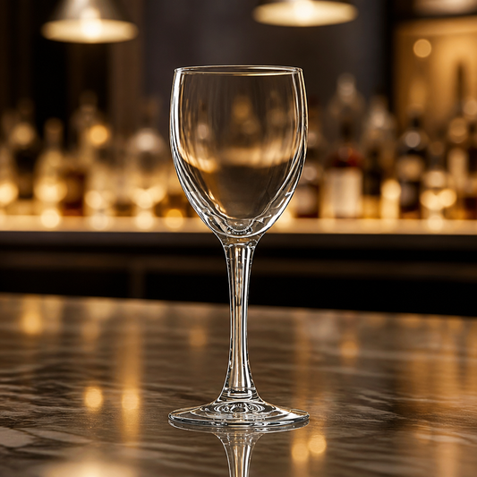 Commercial Toughened Wine Glasses 230ml Pack of 24