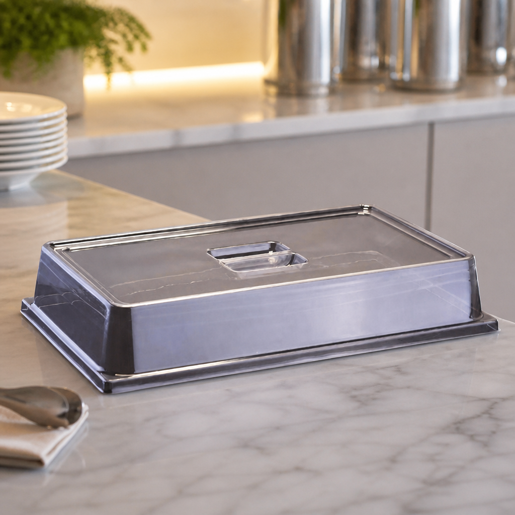 Commercial Polycarbonate Gastronorm Platter Cover 1/1 Size