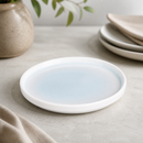 Commercial Aqua Fondant Plates 156mm - 6 Pack