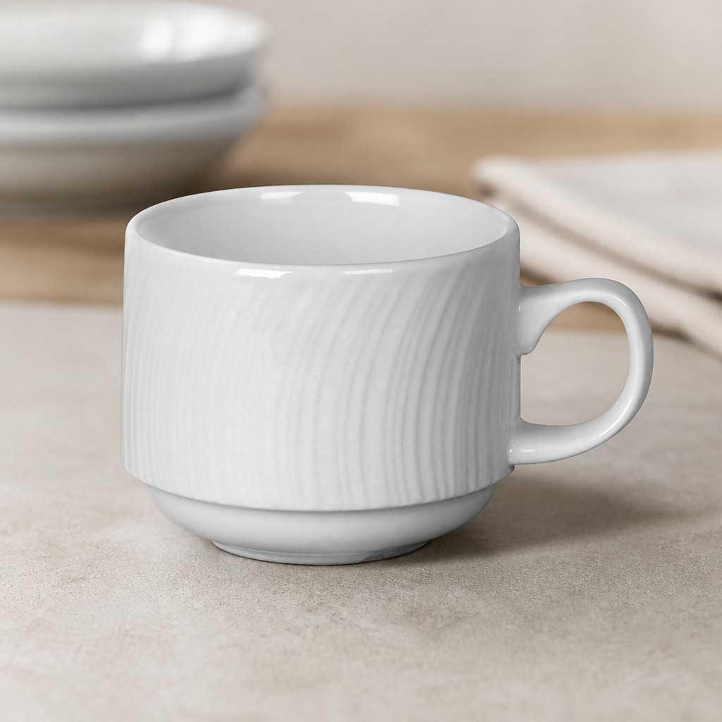 85ml Commercial Stacking Cups 36 Pack for Catering Service