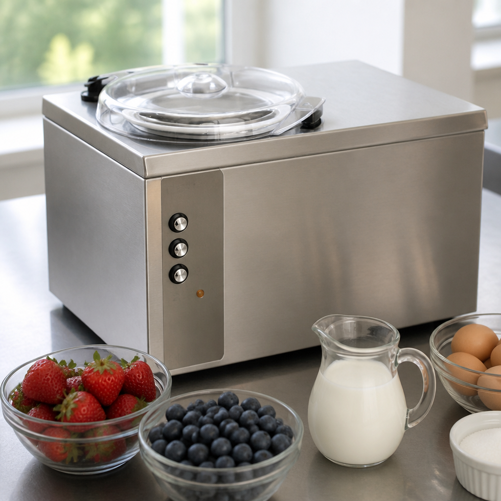 Commercial Ice Cream Maker 2.5L Countertop Design