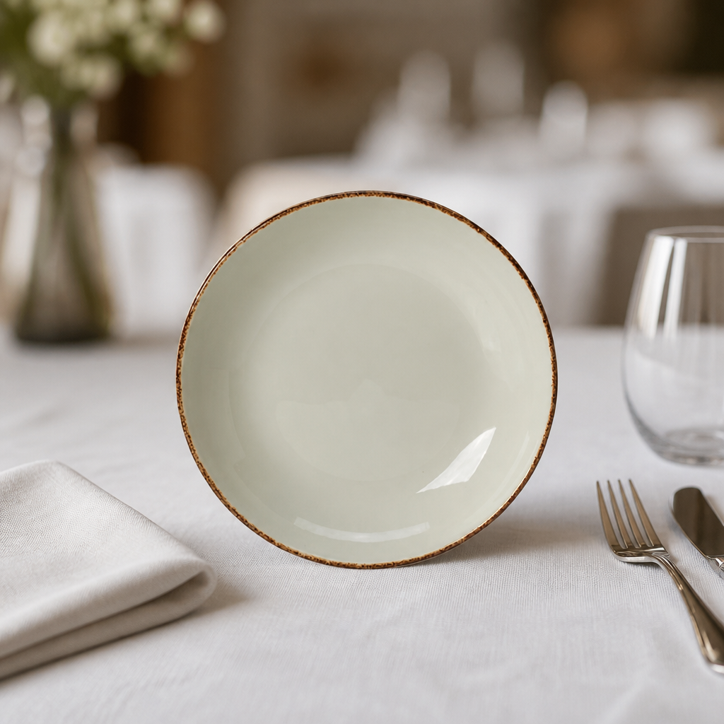 Commercial Coupe Bowls 253mm Brown Dapple 12 Pack