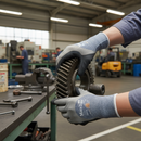 Premium Heavy Duty Oil Resistant Gloves with Micro-Cup Grip for Wet Environments and Enhanced Protection
