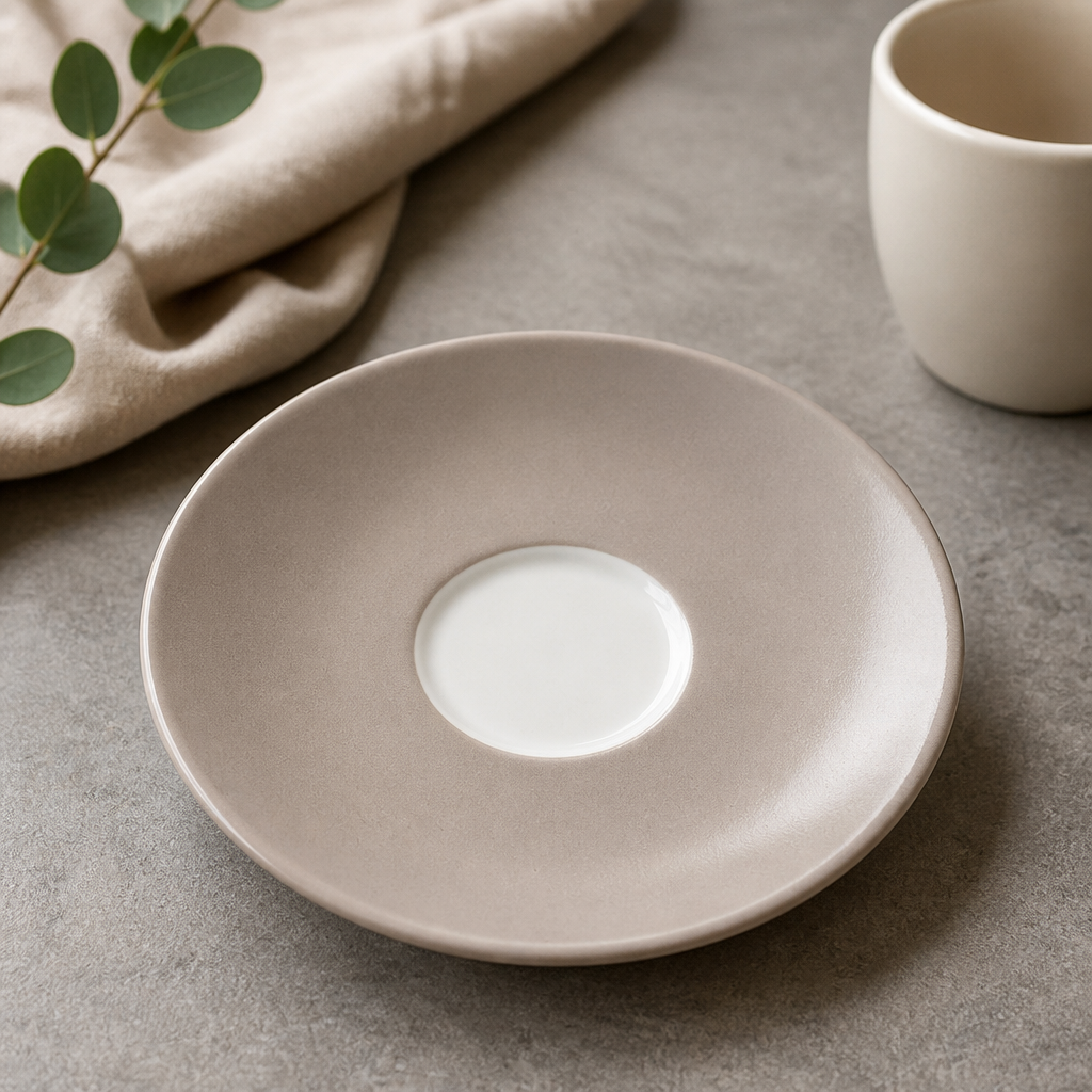 Commercial Porcelain Smoke Saucers 127mm - 6 Pack