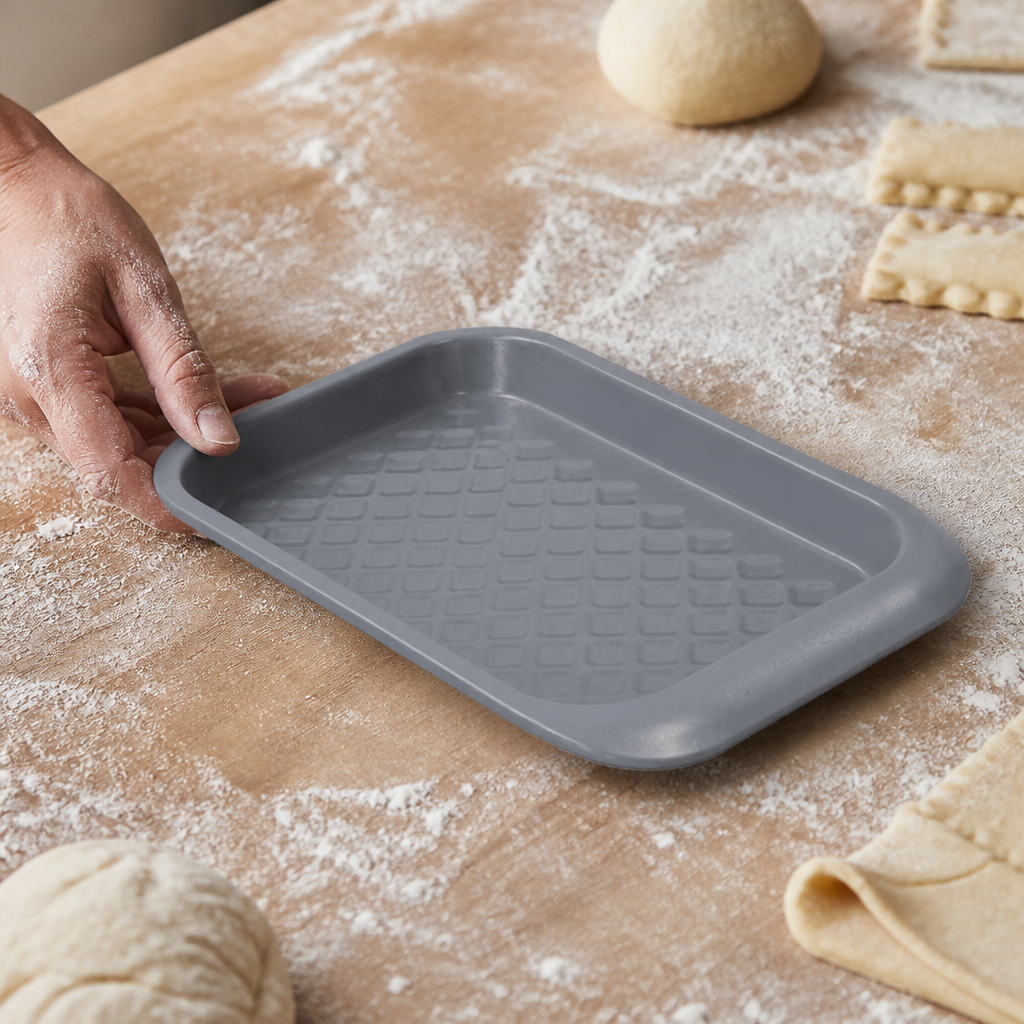 Commercial Non-Stick Baking Tray 24x15cm 375Ltr Capacity