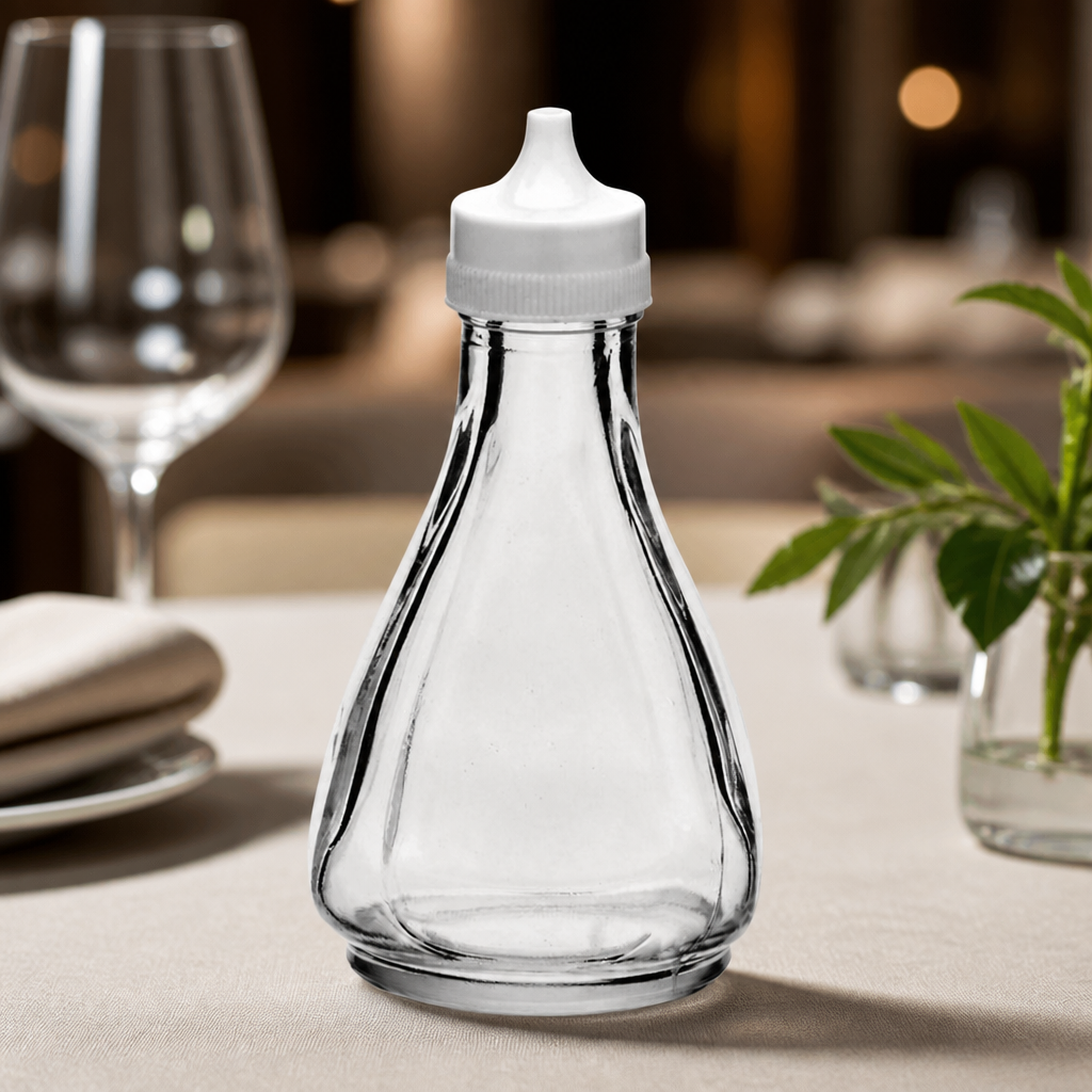 12 pack of 142ml commercial glass vinegar shaker bottles