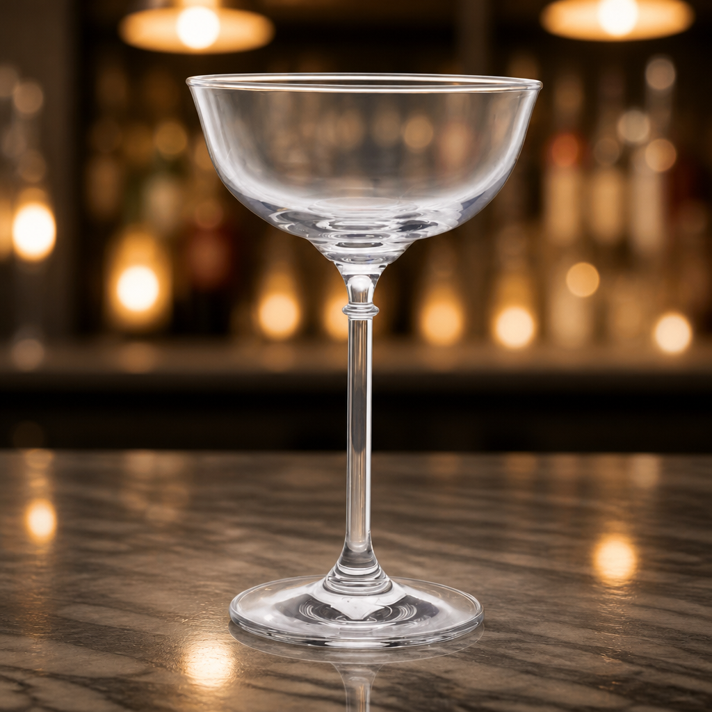 Set of 6 Vintage Coupe Glasses 205ml for cocktails