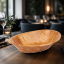Large Wooden Bowl for Commercial Catering - 305x229mm