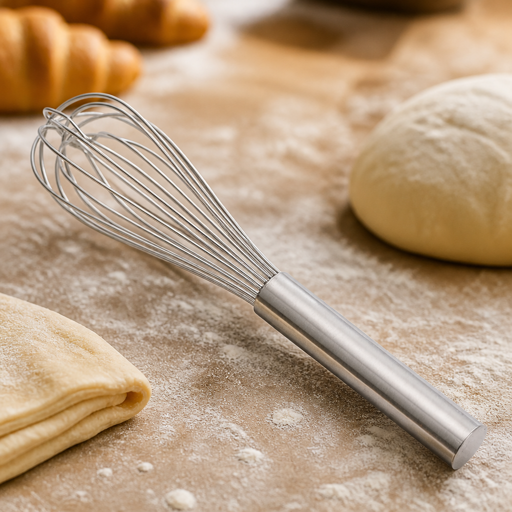 Commercial Heavy Duty 12 Inch Whisk for food preparation