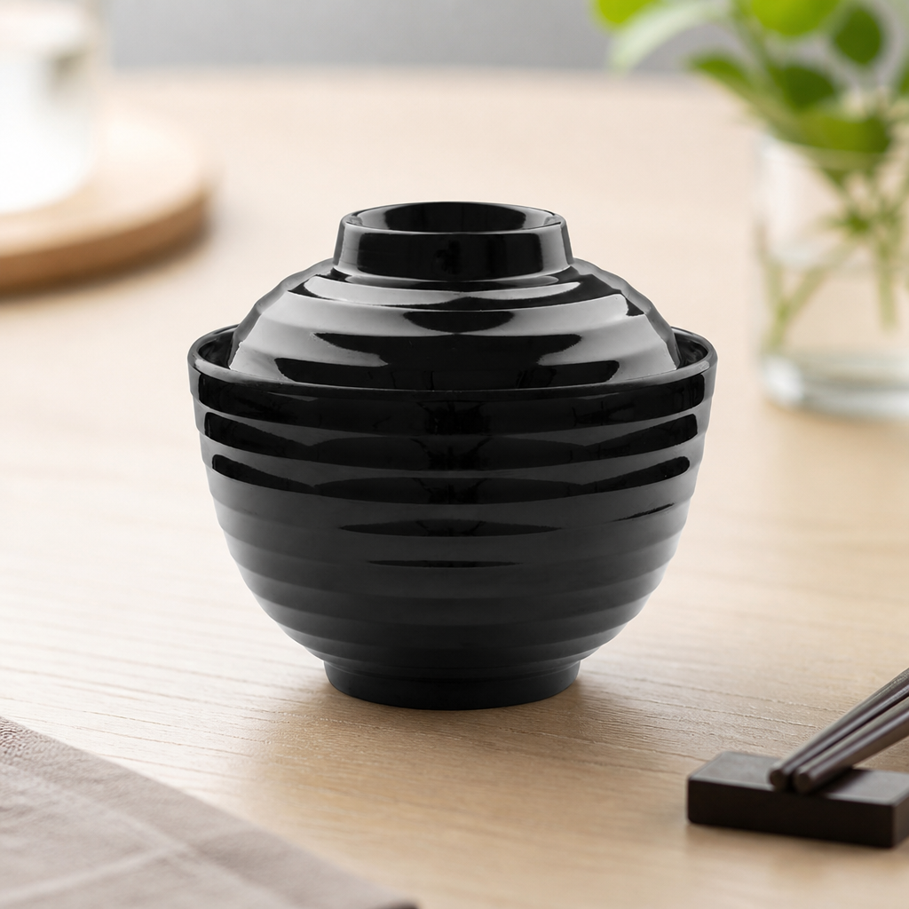 Commercial Melamine Miso Bowls 240ml - 6 Pack