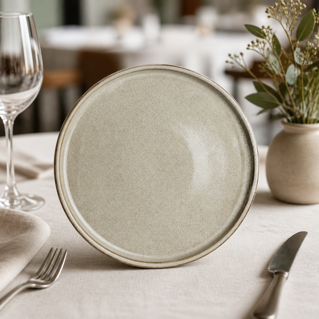 Commercial Vitrified China Stack Plates 270mm - 6 Pack