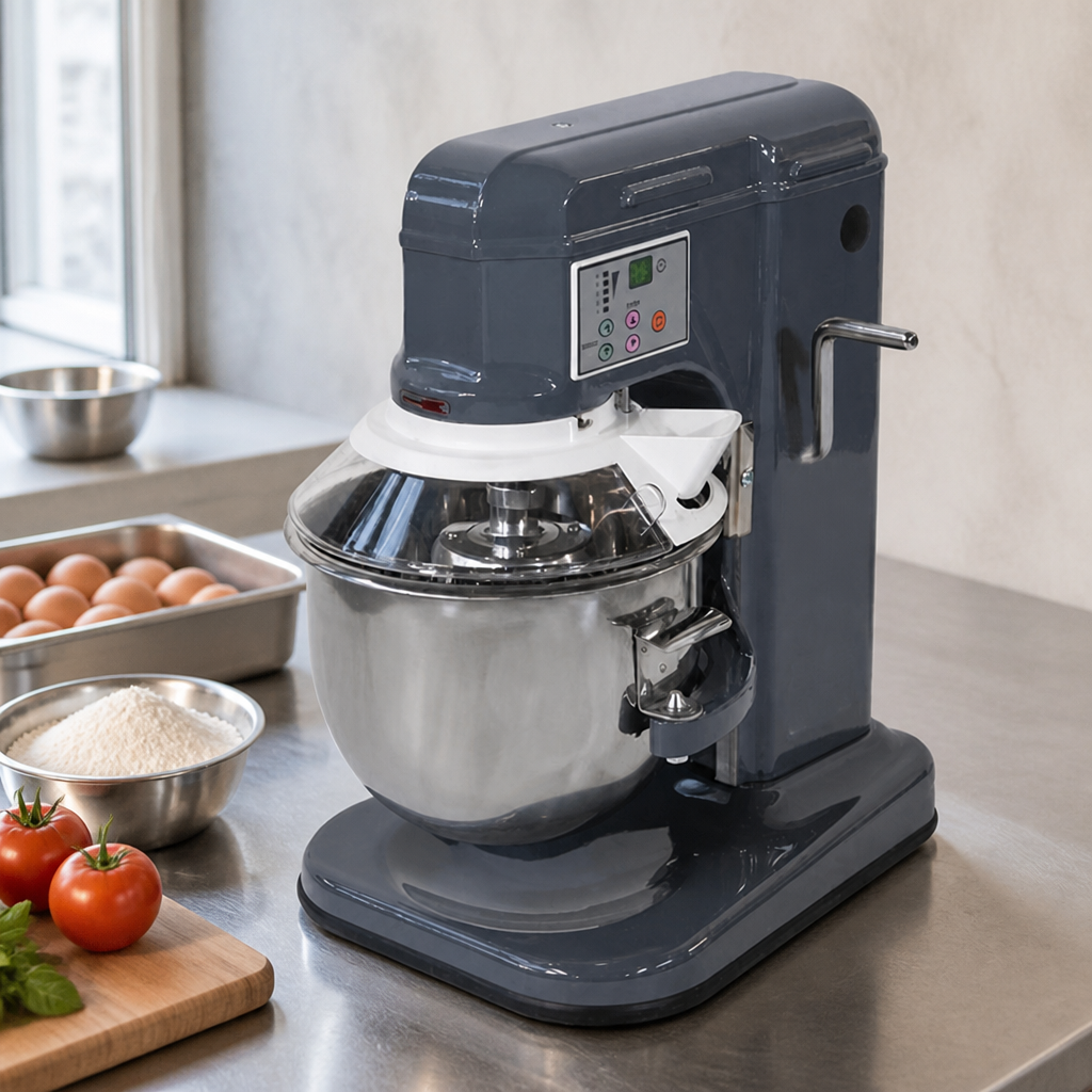 7L Commercial Countertop Planetary Mixer for food preparation