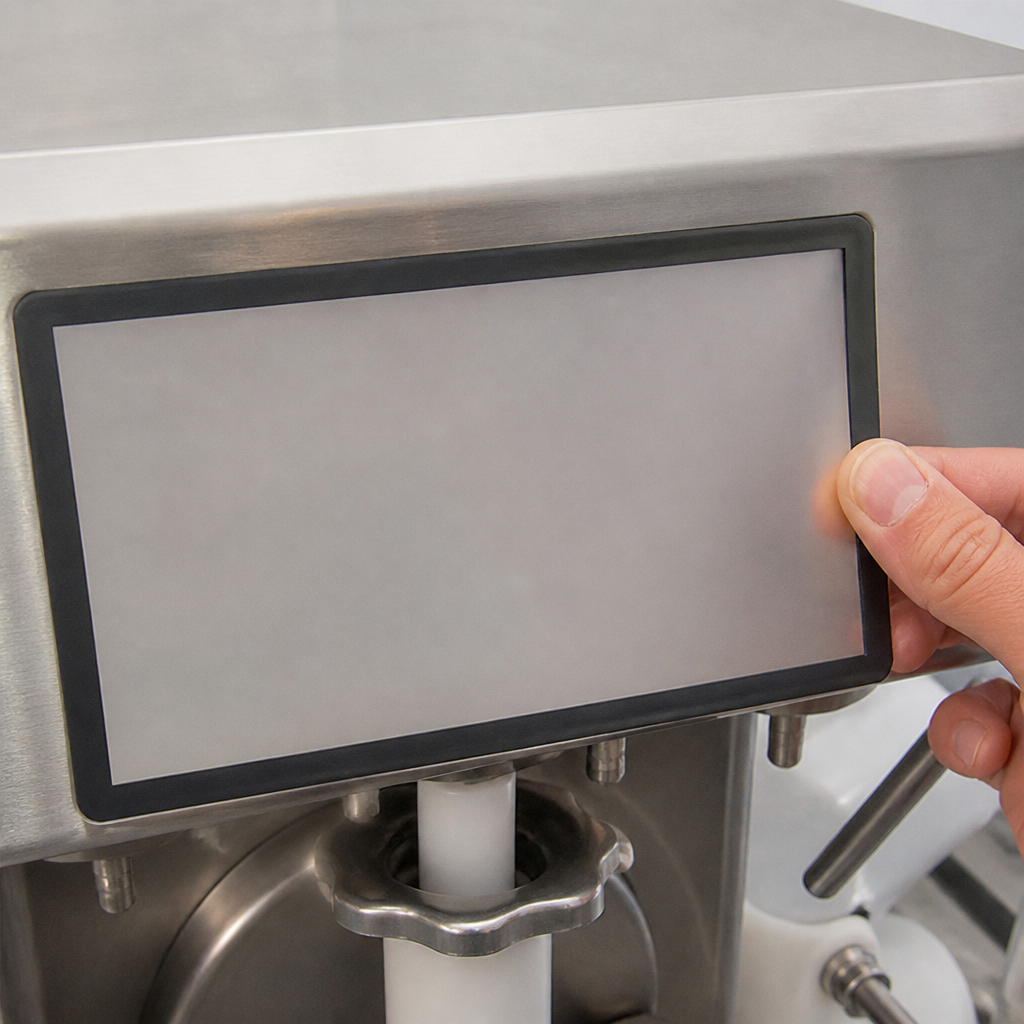 Commercial Ice Cream Maker Digital Screen Sticker Replacement