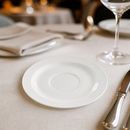 Commercial White Saucers 150mm for Hot Drinks Service 12 Pack