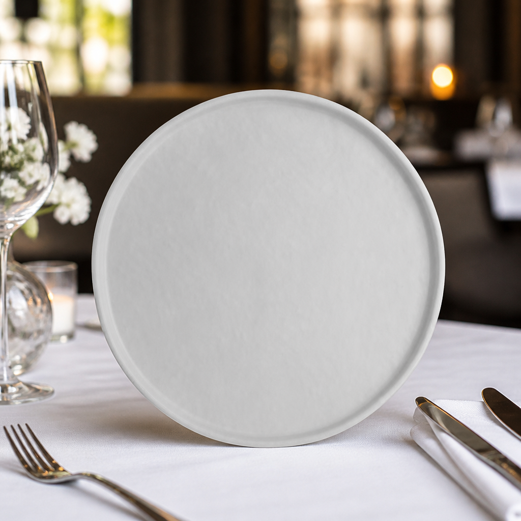 Commercial Round Melamine Plates 210mm 12 Pack