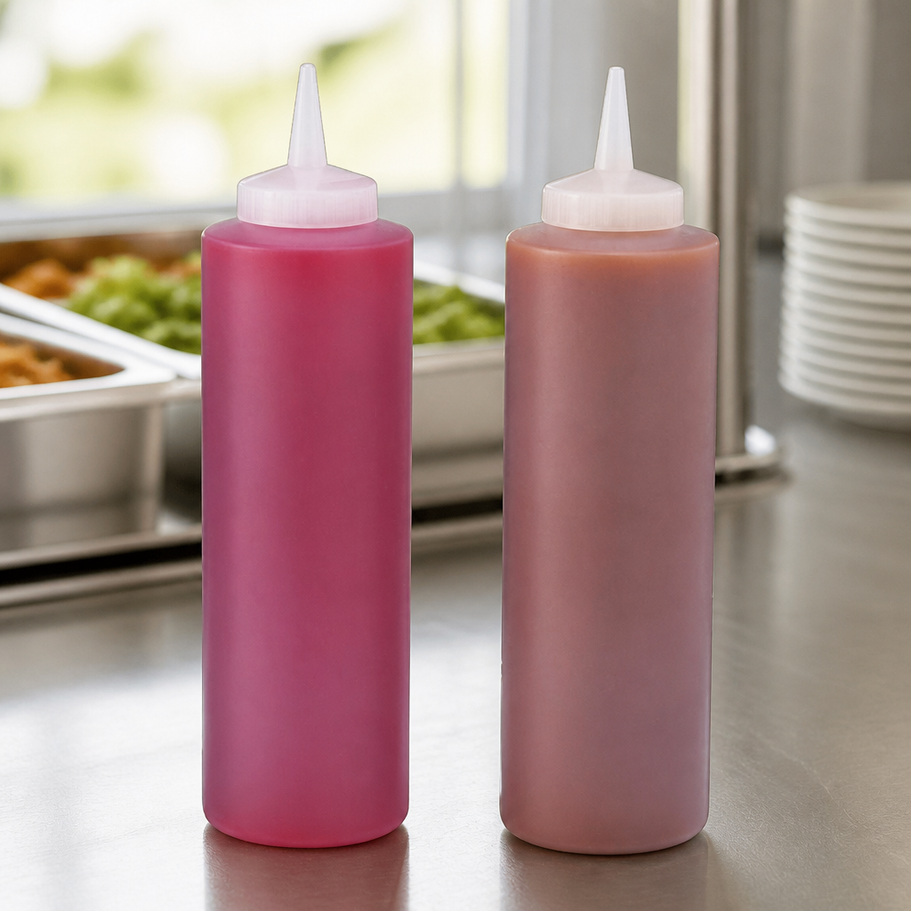 Commercial Sauce Dispenser Bottle 0.473 Ltr Capacity