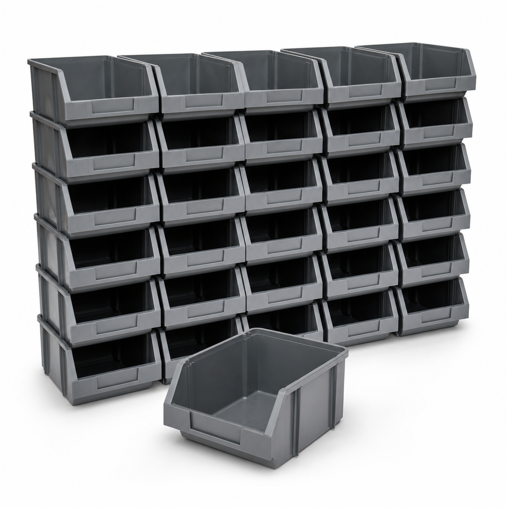 3.5 Litre Plastic Storage Picking Bins – Pack of 38