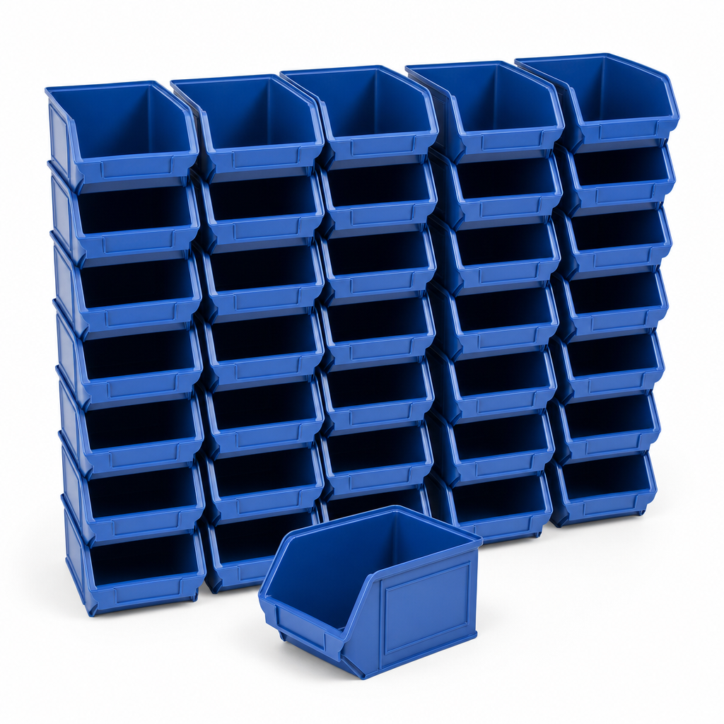 3.5 Litre Plastic Storage Picking Bins – Pack of 50