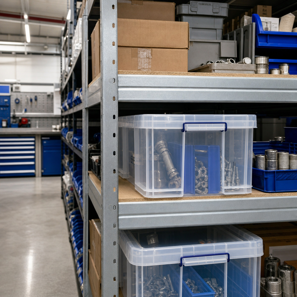 3 Litre Clear Plastic Storage Box with Lid