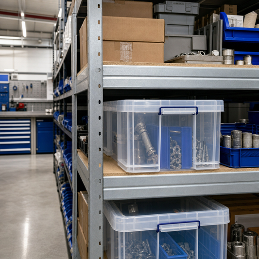 3 Litre Clear Plastic Storage Box with Lid
