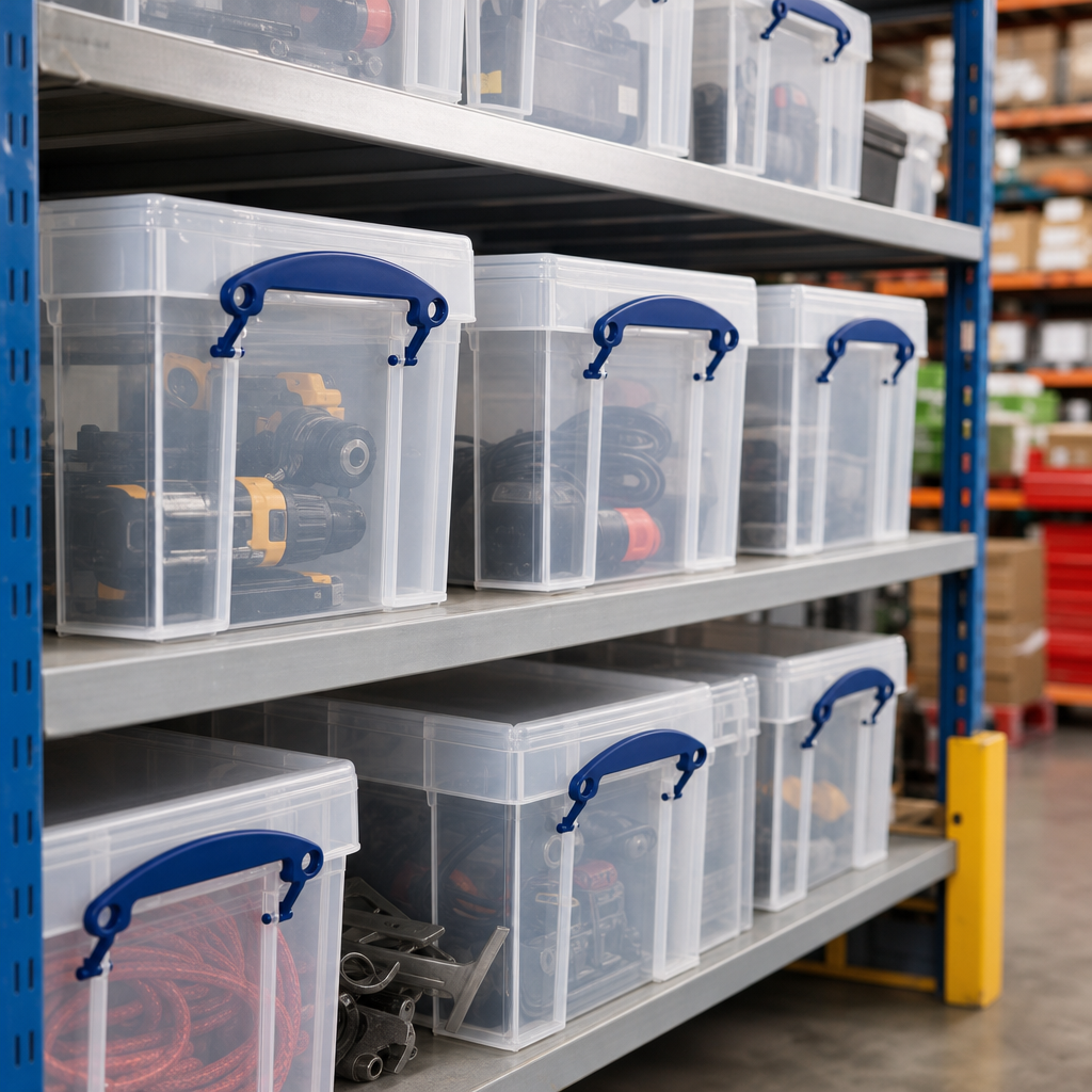 3 Litre Clear Plastic Storage Box with Lid
