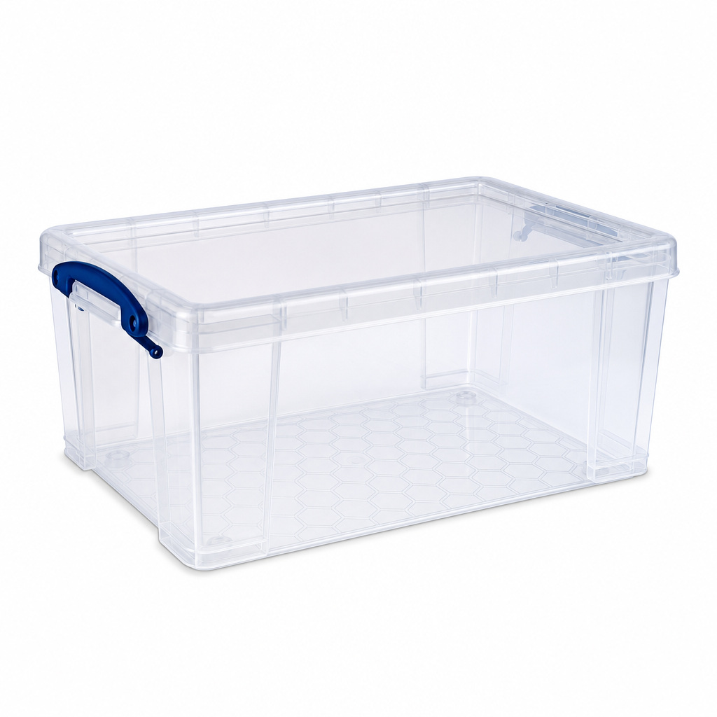 3 Litre Clear Plastic Storage Box with Lid