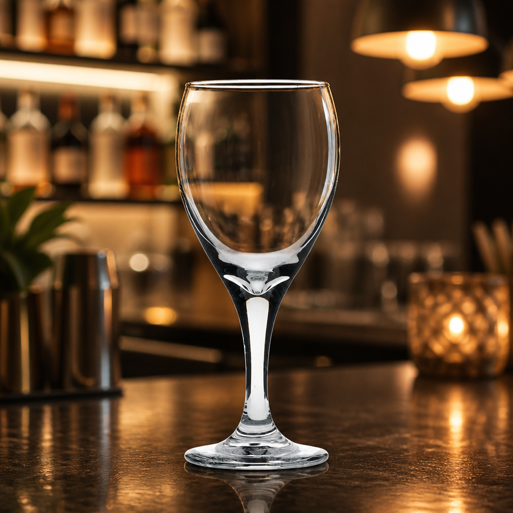 350ml Commercial Teardrop Wine Goblets - 12 Pack