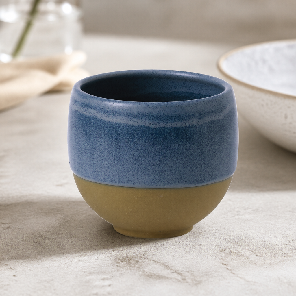 Commercial 312ml Emerge Oslo Blue Chip Mugs - 12 Pack
