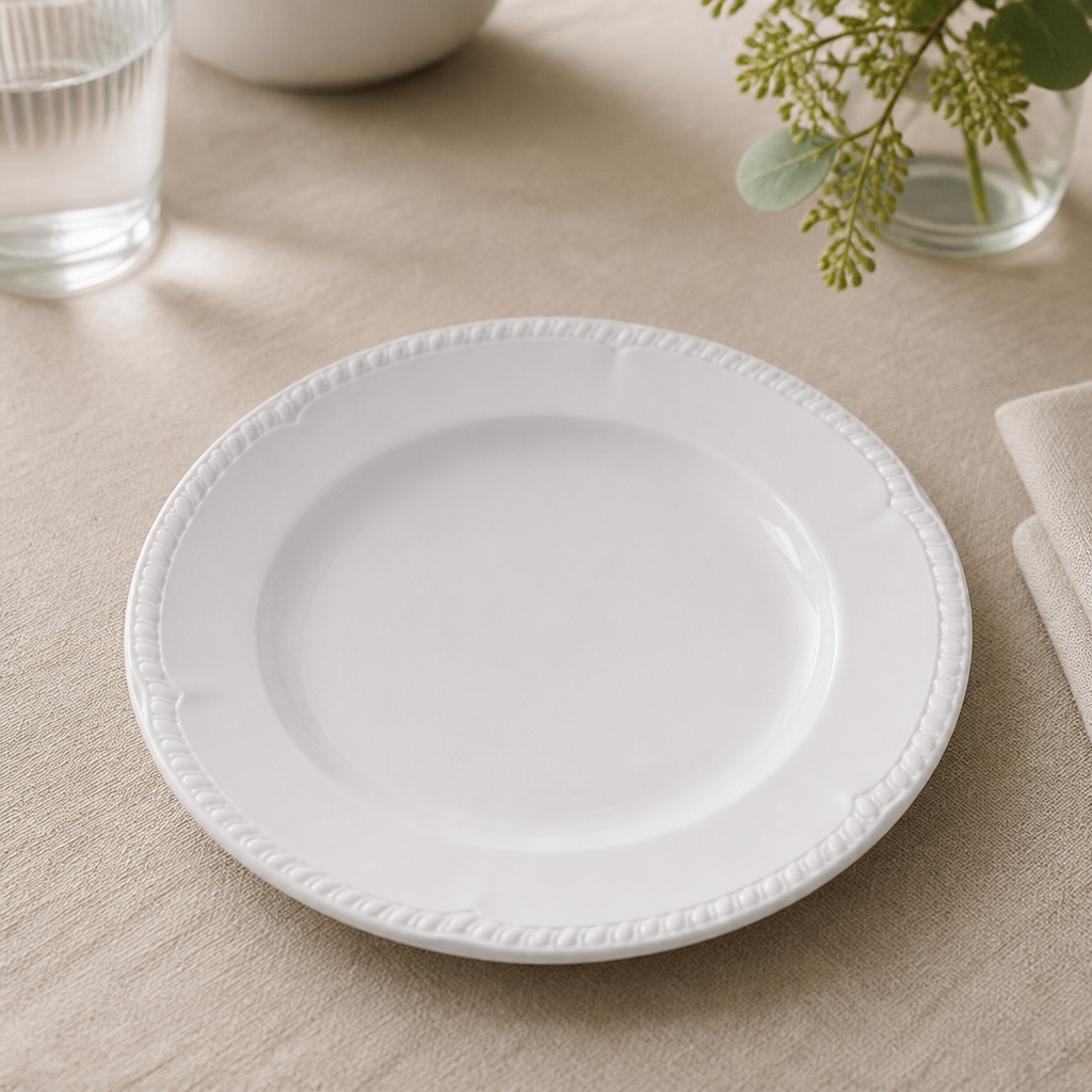 Commercial Porcelain Plates 215mm - 24 Pack