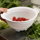 15" Commercial Polypropylene Colander with Handles