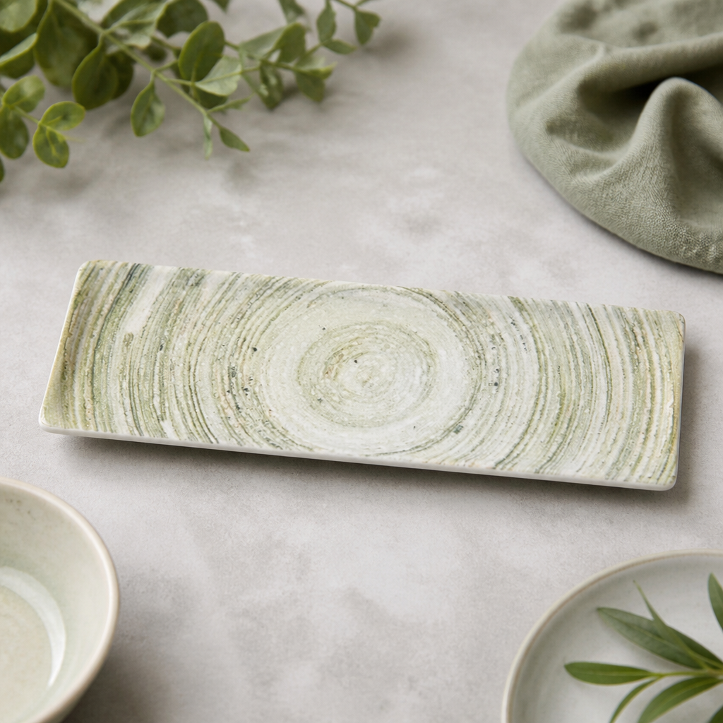 Commercial Oblong Plates 250 x 90mm Dishwasher Safe 6 Pack