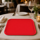 Commercial Rectangular Plastic Tray 300x410mm Red