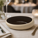 Commercial Deep Coupe Plates Black 170mm Pack of 6