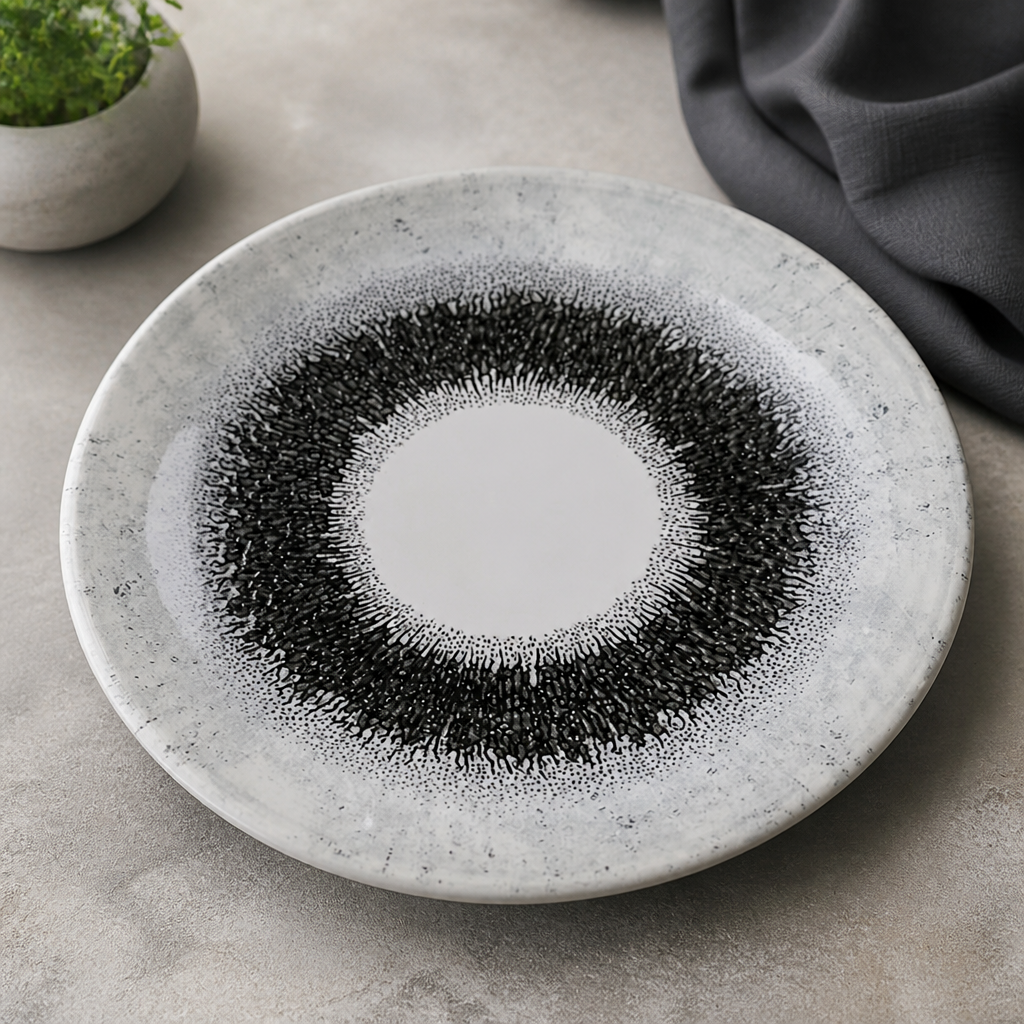 Commercial Coupe Bowls 247mm Quartz Black 12 Pack