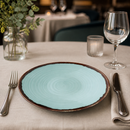 Commercial Organic Coupe Bowls Turquoise 250mm 12 Pack