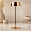 Cordless LED Table Lamp 300mm Copper Finish - 6 Pack