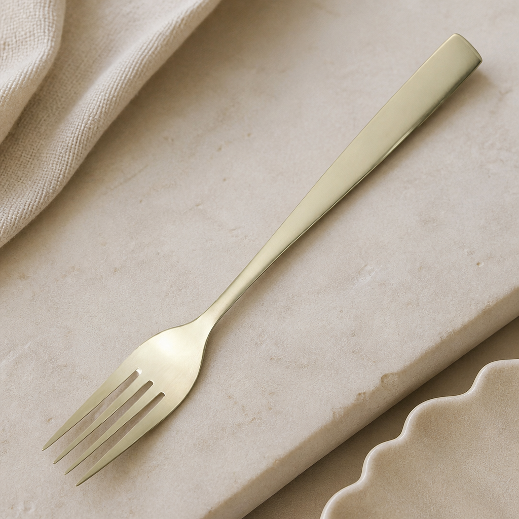 Commercial Champagne Cake Forks Set of 12 Stainless Steel